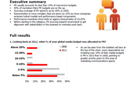    Survey on sourcing PR